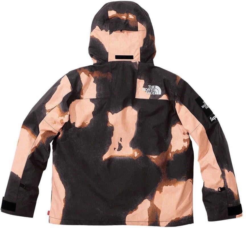 Supreme®/The North Face® Bleached Denim Print Mountain Jacket view 9